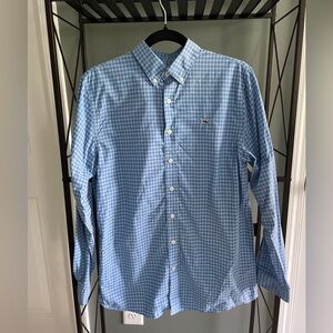 Vineyard Vines Button Down Whale Shirt Youth Size XL